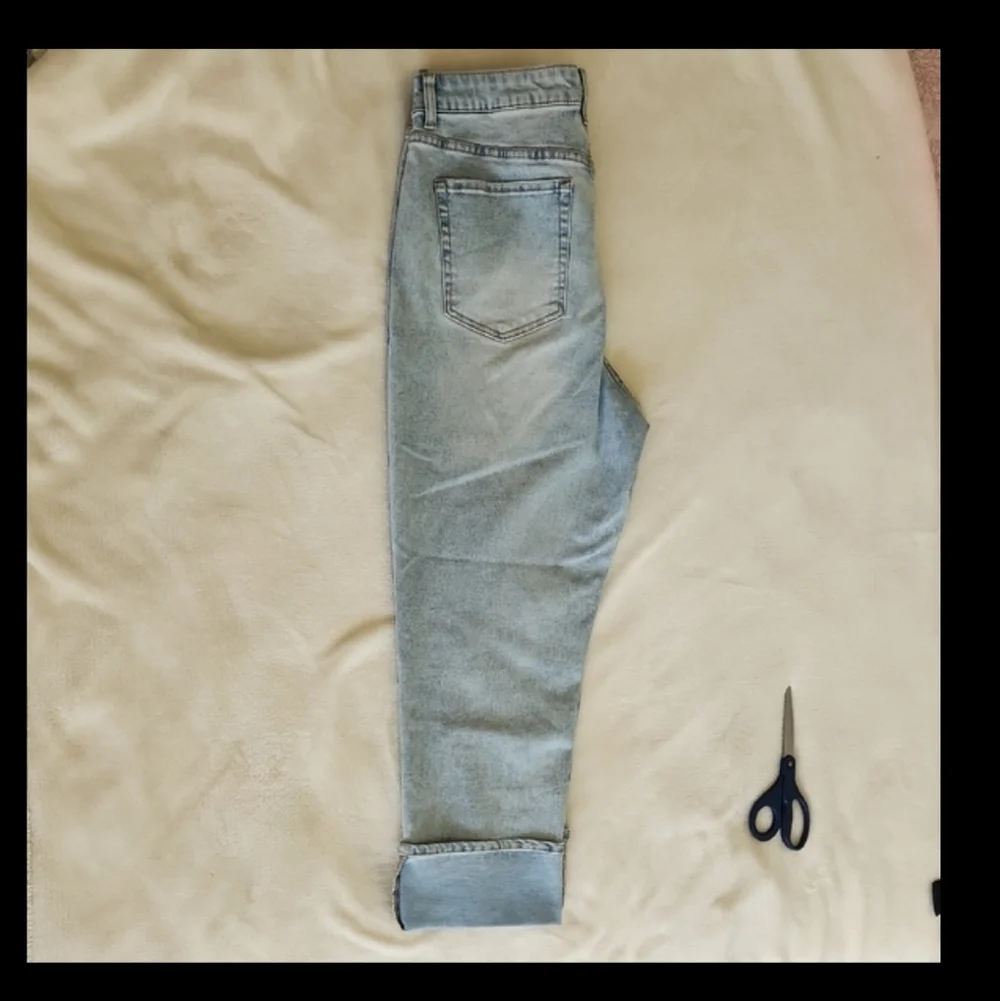 Frye Cropped High-Rise Denim Jeans In Stevie Wash Sz 12 - Picture 3 of 11
